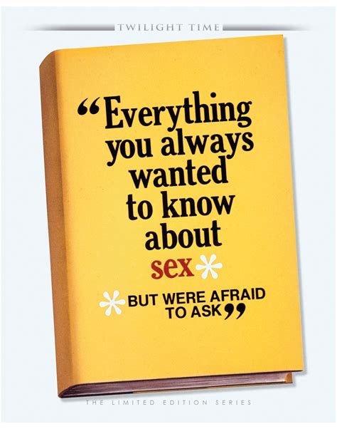 Everything You Always Wanted to Know About .
